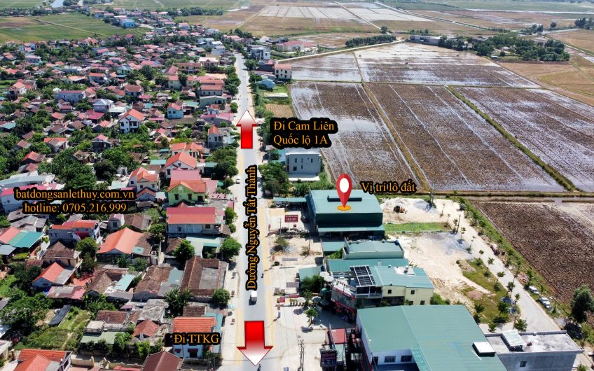 ĐẤT MẶT TIỀN ĐƯỜNG NGUYỄN TẤT THÀNH